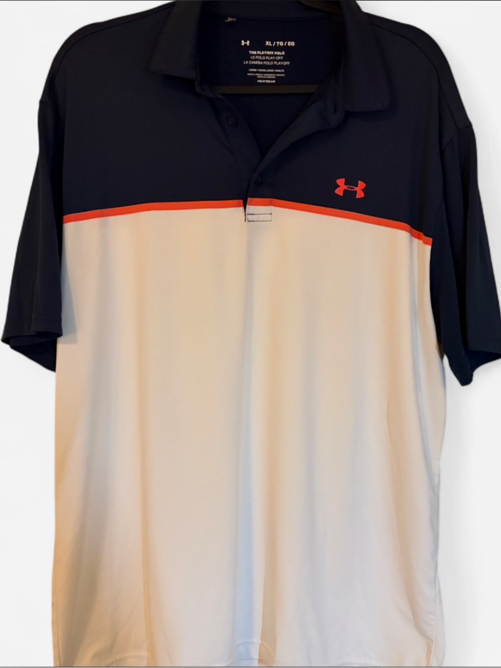 UNDER ARMOUR MENS ENGINEERED PLAYOFF GOLF POLO SHIRT - Picture 2 of 4